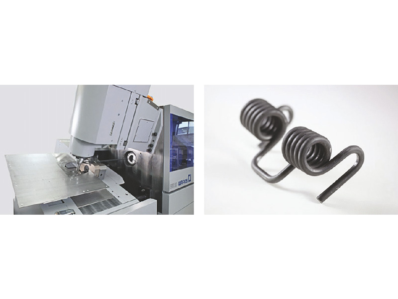 coiling and bending machine