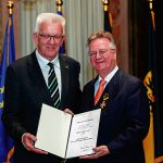 Andreas Lapp receives the Order of Merit